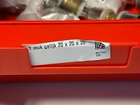 T stuk gelijk 20x20x20 - partij - afbeelding 4 van  4
