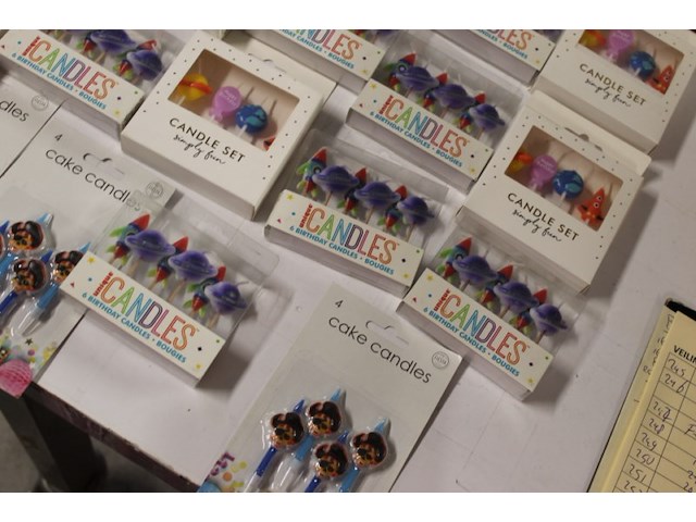 Taartkaarsjes 19 set - afbeelding 4 van  7