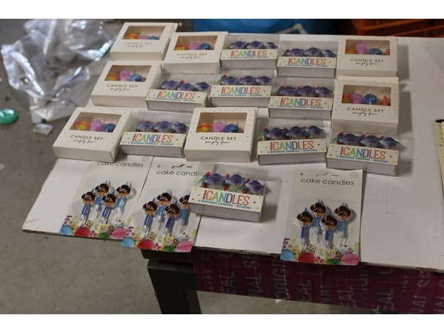 Taartkaarsjes 19 set - afbeelding 5 van  7