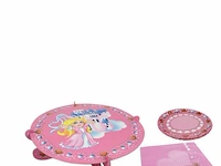 Taartplateau 6pers - roze - afbeelding 1 van  1