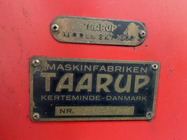 Taarup skt 1500 hakselaar - afbeelding 7 van  15