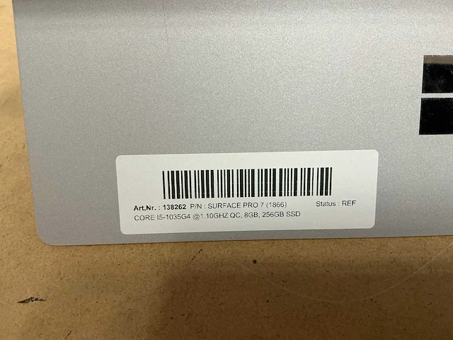 Tablet - microsoft - surface pro 7 (1866) - afbeelding 5 van  6
