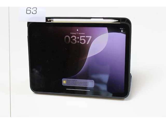 Tablet apple ipad 10e generatie 256 gb met apple pencil a1603. - afbeelding 1 van  2
