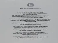 Tablet apple, ipad wi-fi 64gb a2602 silver - afbeelding 4 van  6