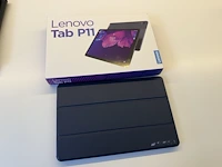 Tablet lenovo tab p11 met hoes en doosje. 128 gb. geheugen uitbreidbaar met geheugenkaartje. geen usb-c lad... - afbeelding 1 van  3