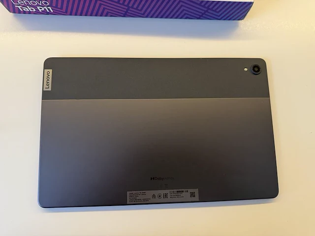 Tablet lenovo tab p11 met hoes en doosje. 128 gb. geheugen uitbreidbaar met geheugenkaartje. geen usb-c lad... - afbeelding 3 van  3