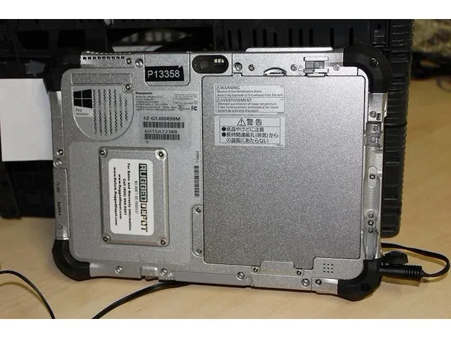 Tablet panasonic toughpad fz-g1 i5 v pro. pen ontbreekt - afbeelding 2 van  3