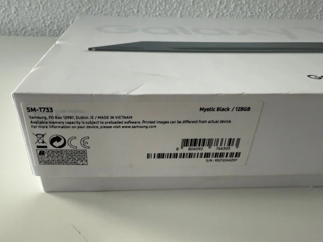 Tablet samsung galaxy tab s7 fe mystic black 128 gb met toetsenbord en pencil - afbeelding 4 van  4