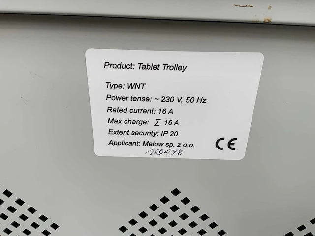 Tablet/laptop trolley - afbeelding 2 van  10