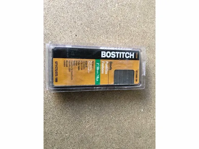 Tacker brads spijkers 15mm-55mm lang. incl 1000 spijkers - afbeelding 5 van  5
