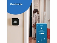 Tado slimme thermostaat x - smart thermostaat - werkt met google home, alexa & apple homekit - bedrade variant - zwart/wit - afbeelding 3 van  5