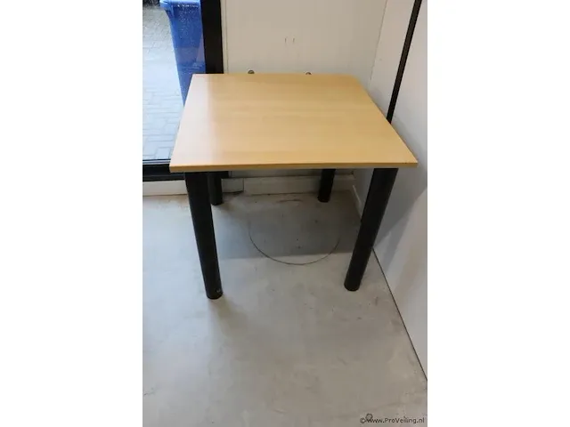 Tafel - 80x80x75 cm - afbeelding 2 van  3