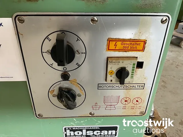 Tafel- en spilfreesmachine - afbeelding 5 van  8