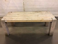 Tafel hout - afbeelding 1 van  3