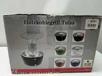 Tafel houtskoolgrill el fuego, tulsa, groen - afbeelding 2 van  2