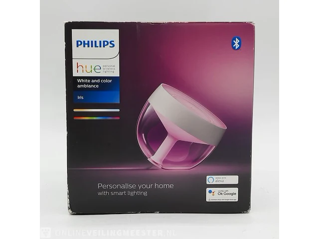 Tafel lamp philips hue, iris white - afbeelding 1 van  6