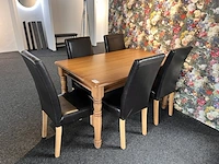 Tafel met 4 stoelen - afbeelding 2 van  3