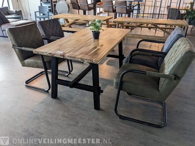 Tafel met 4x stoel - afbeelding 2 van  6