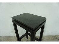 Tafel met stenen blad (3x) - afbeelding 2 van  3