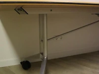 Tafel op wielen - 260x90x73cm - afbeelding 2 van  5