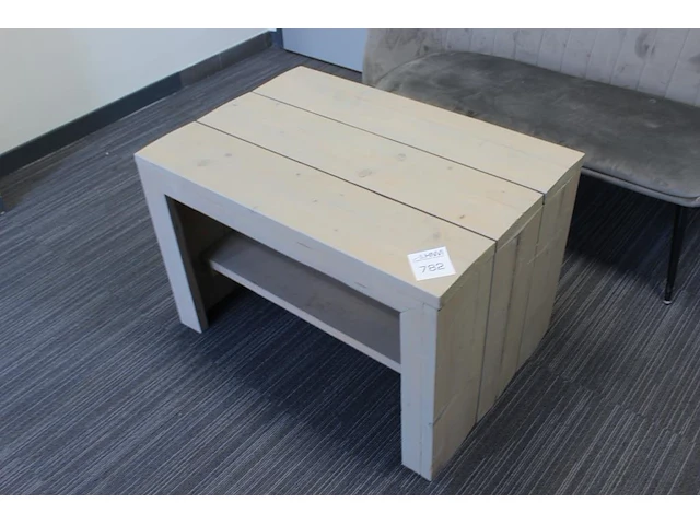Tafel steigerhout afm. 85 x 58 x 56 cm - afbeelding 2 van  2