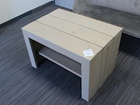 Tafel steigerhout afm. 85 x 58 x 56 cm - afbeelding 2 van  2
