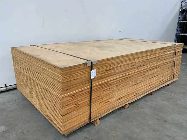 Tafelblad 2440x1220x13mm berke (44x) - afbeelding 1 van  8