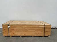 Tafelblad 2440x1220x13mm berke (44x) - afbeelding 2 van  8