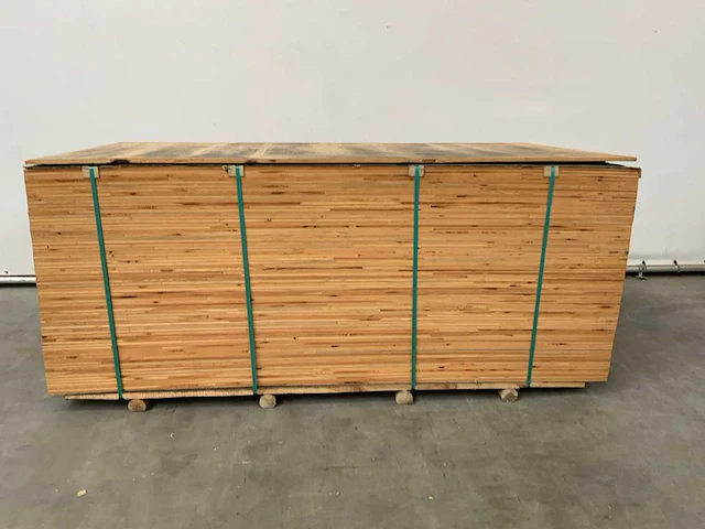 Tafelblad 2440x1220x13mm berke (70x) - afbeelding 2 van  8