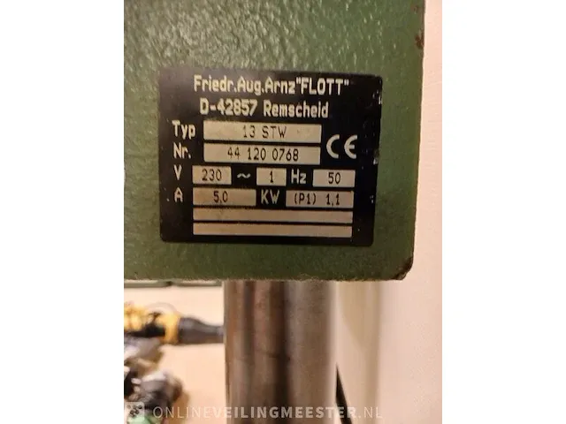 Tafelboormachine flott, 13 stw - afbeelding 4 van  12