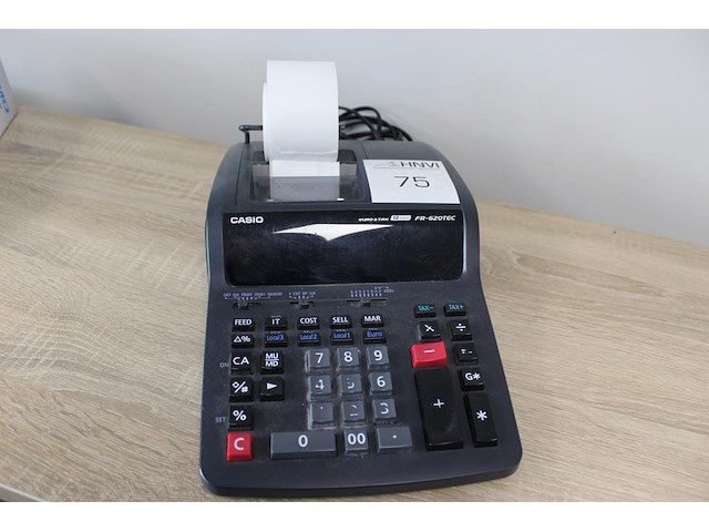 Tafelcalculator casio fr-620 tec. - afbeelding 1 van  1