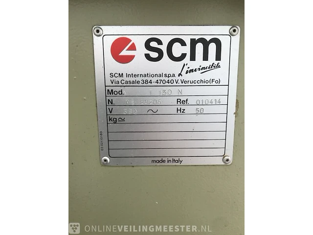 Tafelfreesmachine met doorvoerapparaat scm, t130 - afbeelding 7 van  15