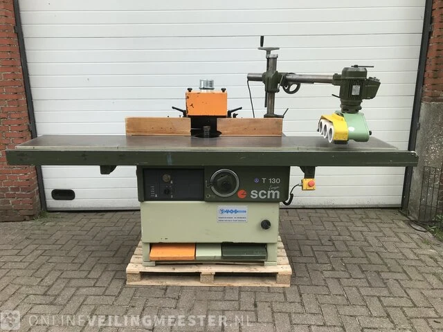 Tafelfreesmachine met doorvoerapparaat scm, t130 - afbeelding 1 van  15