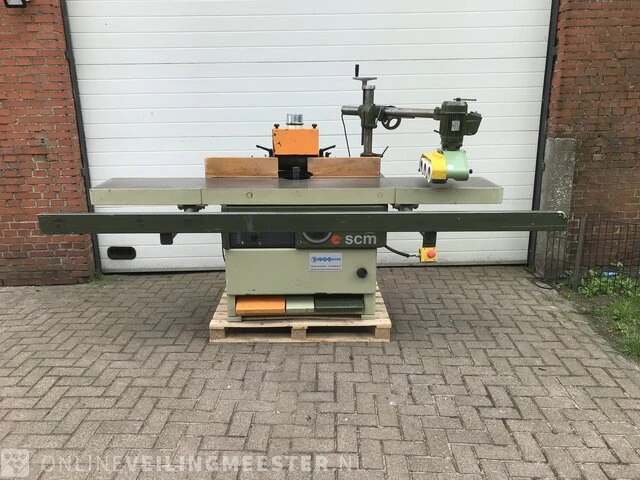 Tafelfreesmachine met doorvoerapparaat scm, t130 - afbeelding 10 van  15