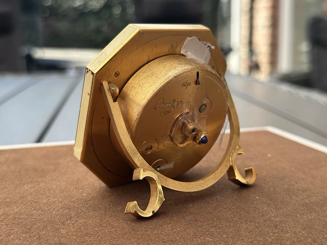 Tafelklok cartier, beige - afbeelding 5 van  5