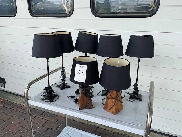 Tafellamp (7x) - afbeelding 2 van  9