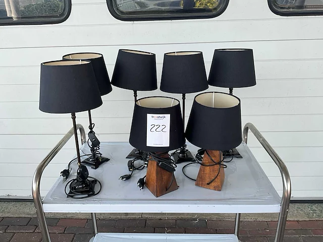 Tafellamp (7x) - afbeelding 3 van  9