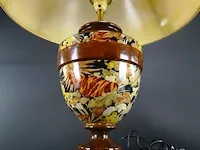 Tafellamp met aardewerk lampvoet - afbeelding 3 van  5