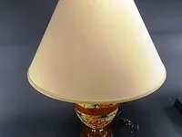 Tafellamp met aardewerk lampvoet - afbeelding 4 van  5