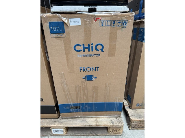 Tafelmodel koelkast 107 liter chiq, ctt107bc - afbeelding 3 van  3