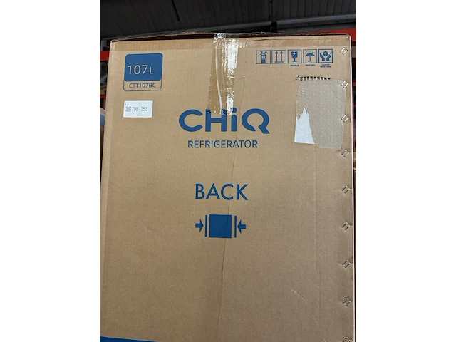 Tafelmodel koelkast 107 liter chiq, ctt107bc - afbeelding 3 van  3