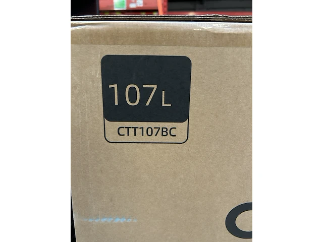 Tafelmodel koelkast 107 liter chiq, ctt107bc - afbeelding 4 van  6