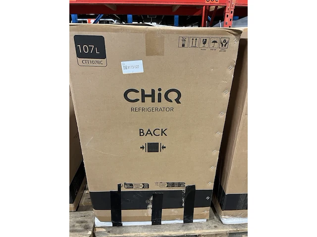 Tafelmodel koelkast 107 liter chiq, ctt107bc - afbeelding 3 van  3