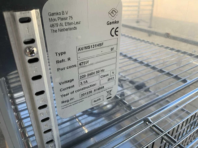 Tafelmodel koelvitrine - afbeelding 6 van  7