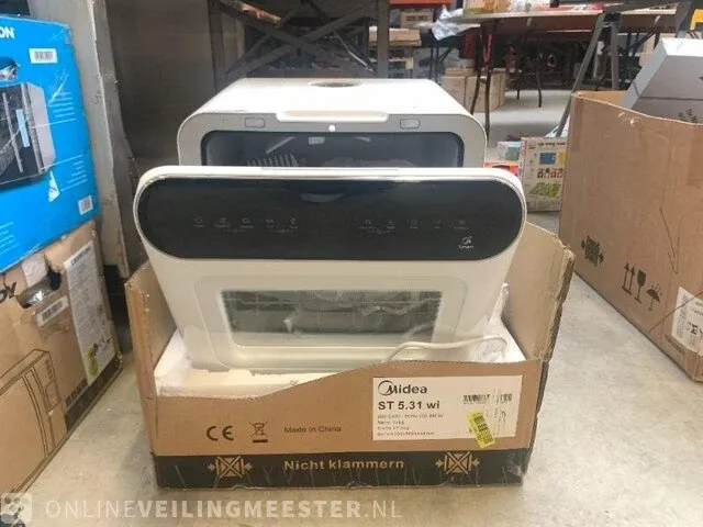 Tafelmodel vaatwasser met wi-fi mogelijkheid midea, st 5.31 wi - afbeelding 1 van  5
