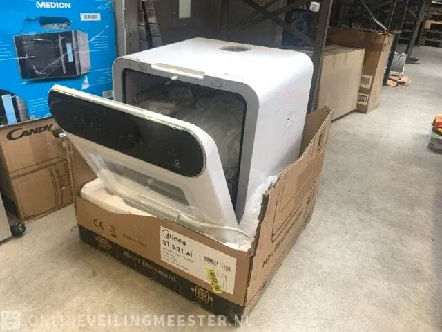 Tafelmodel vaatwasser met wi-fi mogelijkheid midea, st 5.31 wi - afbeelding 2 van  5