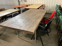 Tafels met stoelen (3x) - afbeelding 1 van  9