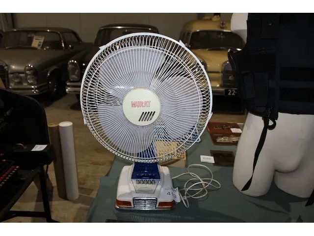 Tafelventilator murat met mercedes front - afbeelding 1 van  1