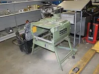 Tafelzaag electra beckum type kgt 500 op inklapbaar onderstel. bouwjaar 1992.