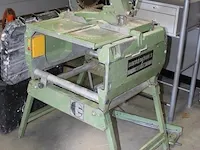 Tafelzaag electra beckum type kgt 500 op inklapbaar onderstel. bouwjaar 1992. - afbeelding 2 van  4